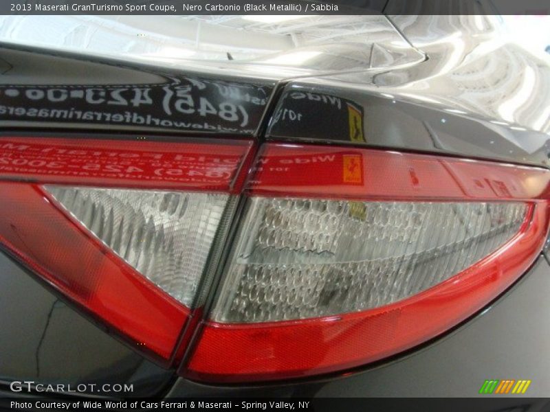 Nero Carbonio (Black Metallic) / Sabbia 2013 Maserati GranTurismo Sport Coupe