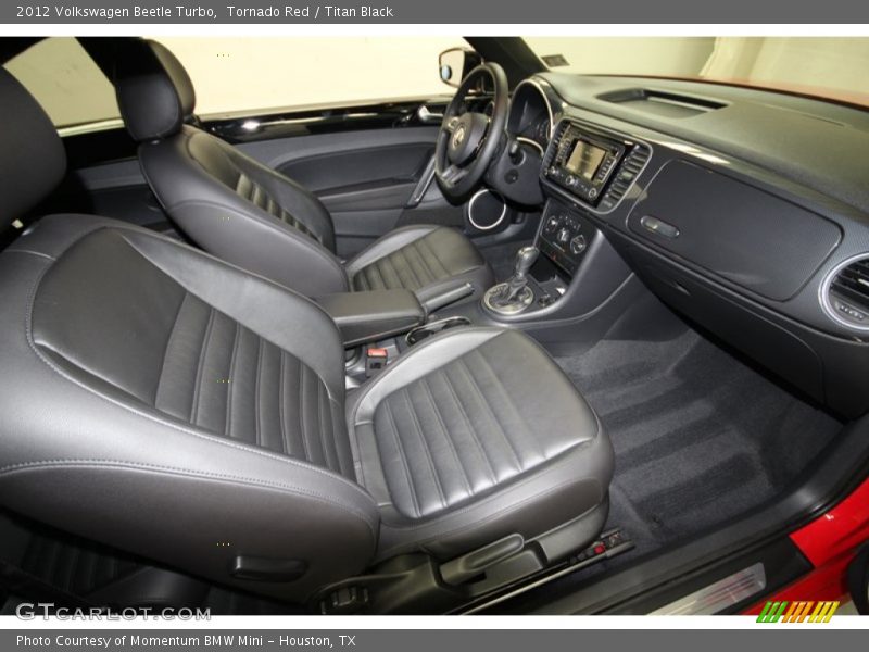 Tornado Red / Titan Black 2012 Volkswagen Beetle Turbo