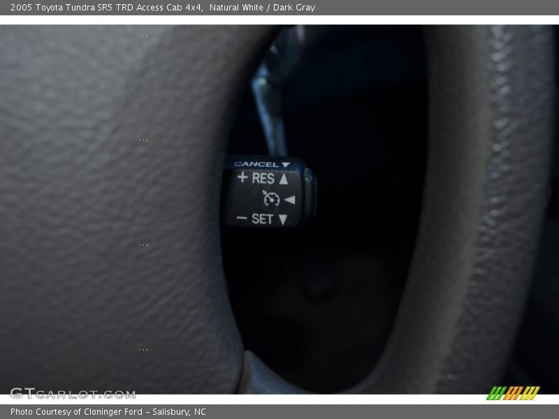 Natural White / Dark Gray 2005 Toyota Tundra SR5 TRD Access Cab 4x4