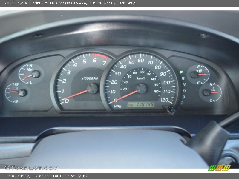  2005 Tundra SR5 TRD Access Cab 4x4 SR5 TRD Access Cab 4x4 Gauges