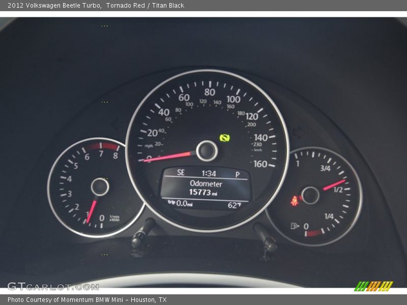 Tornado Red / Titan Black 2012 Volkswagen Beetle Turbo
