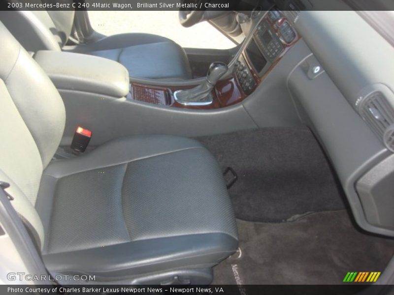 Brilliant Silver Metallic / Charcoal 2003 Mercedes-Benz C 240 4Matic Wagon