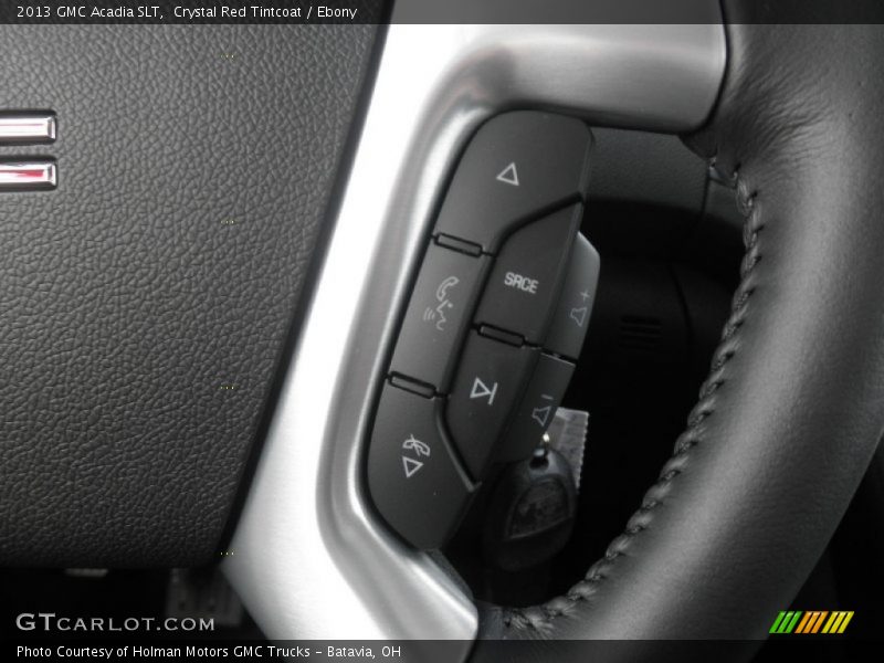 Crystal Red Tintcoat / Ebony 2013 GMC Acadia SLT