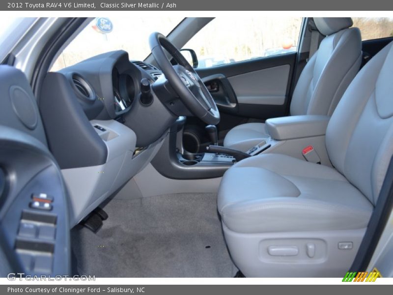 Classic Silver Metallic / Ash 2012 Toyota RAV4 V6 Limited