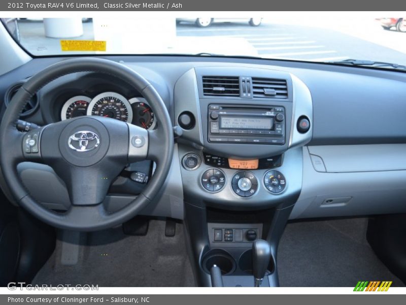 Classic Silver Metallic / Ash 2012 Toyota RAV4 V6 Limited