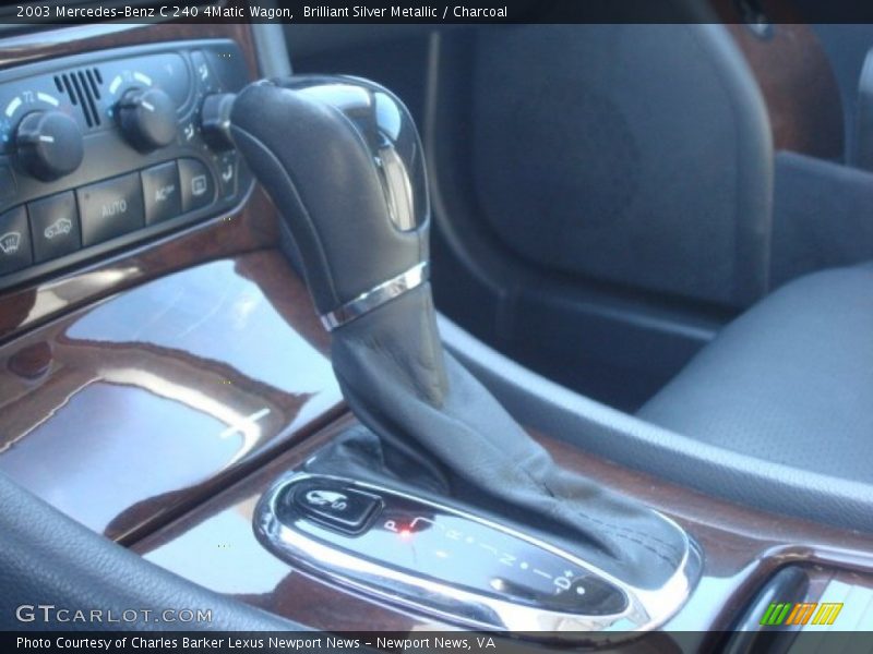 Brilliant Silver Metallic / Charcoal 2003 Mercedes-Benz C 240 4Matic Wagon
