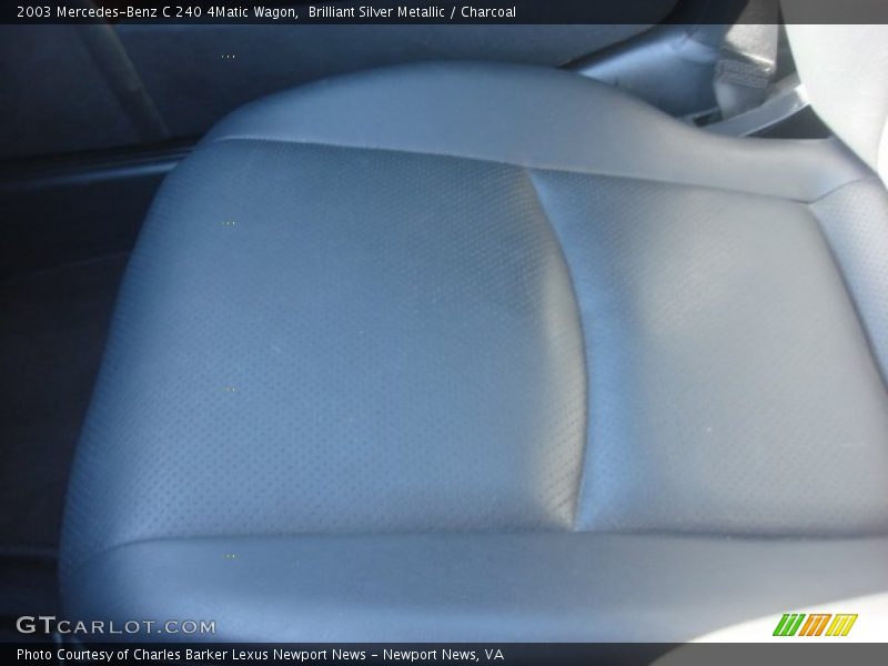 Brilliant Silver Metallic / Charcoal 2003 Mercedes-Benz C 240 4Matic Wagon