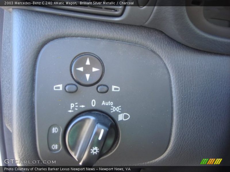 Brilliant Silver Metallic / Charcoal 2003 Mercedes-Benz C 240 4Matic Wagon