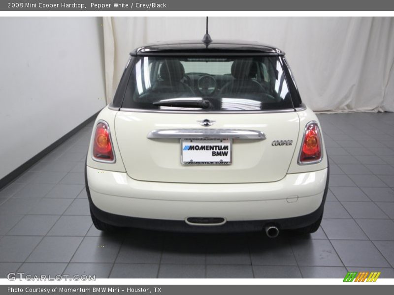 Pepper White / Grey/Black 2008 Mini Cooper Hardtop