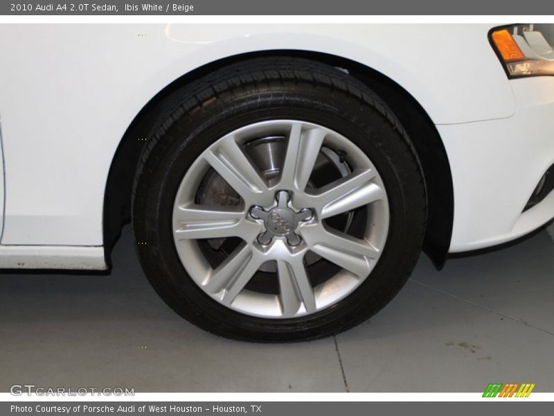 Ibis White / Beige 2010 Audi A4 2.0T Sedan