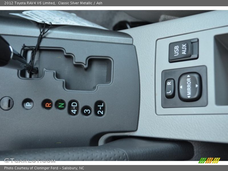 Classic Silver Metallic / Ash 2012 Toyota RAV4 V6 Limited