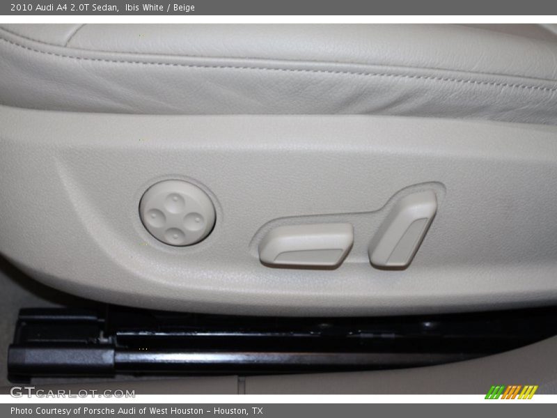 Ibis White / Beige 2010 Audi A4 2.0T Sedan