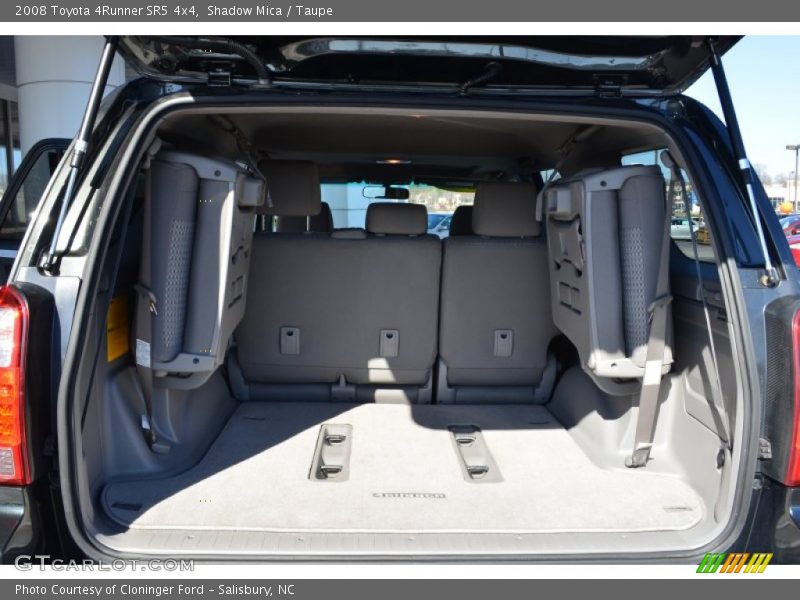  2008 4Runner SR5 4x4 Trunk