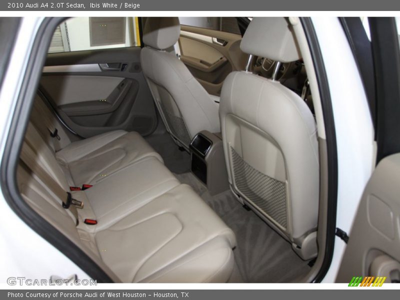 Ibis White / Beige 2010 Audi A4 2.0T Sedan