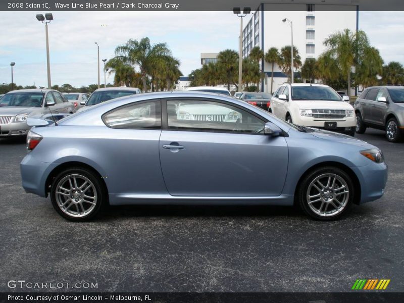 Wave Line Blue Pearl / Dark Charcoal Gray 2008 Scion tC