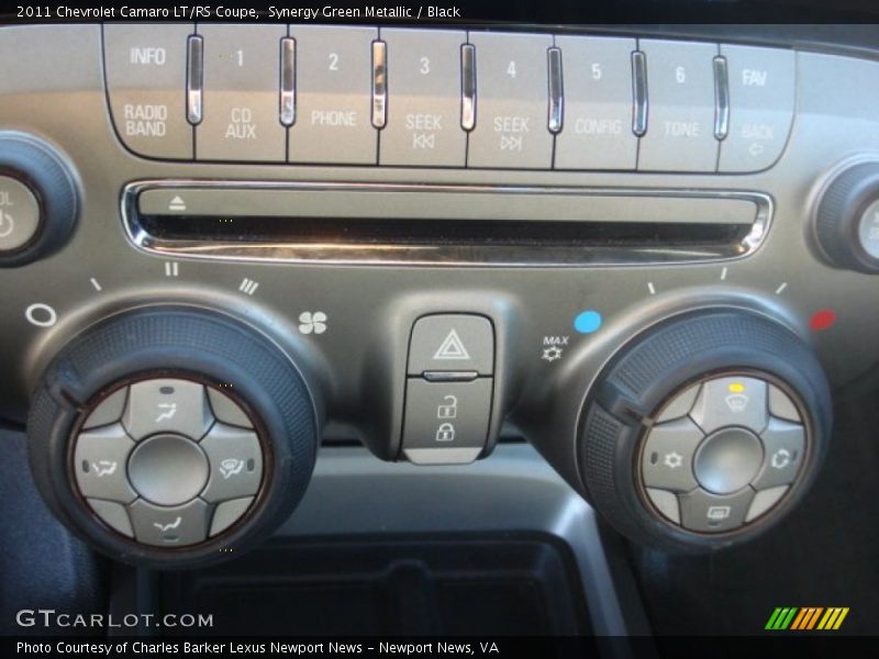 Synergy Green Metallic / Black 2011 Chevrolet Camaro LT/RS Coupe
