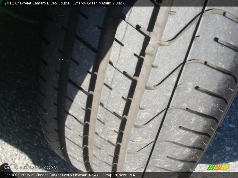 Synergy Green Metallic / Black 2011 Chevrolet Camaro LT/RS Coupe