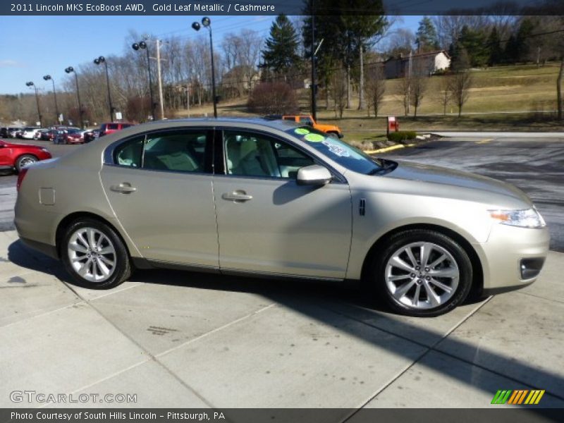  2011 MKS EcoBoost AWD Gold Leaf Metallic