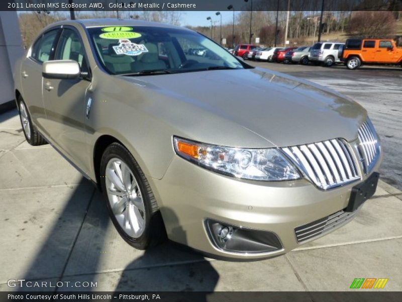 Front 3/4 View of 2011 MKS EcoBoost AWD