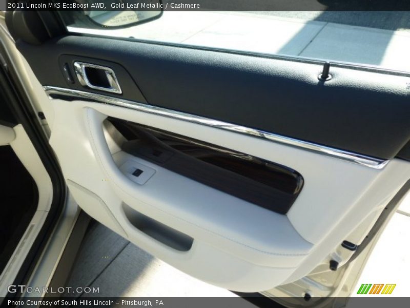 Gold Leaf Metallic / Cashmere 2011 Lincoln MKS EcoBoost AWD
