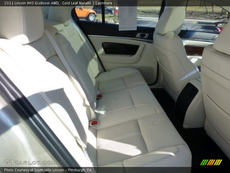 Gold Leaf Metallic / Cashmere 2011 Lincoln MKS EcoBoost AWD