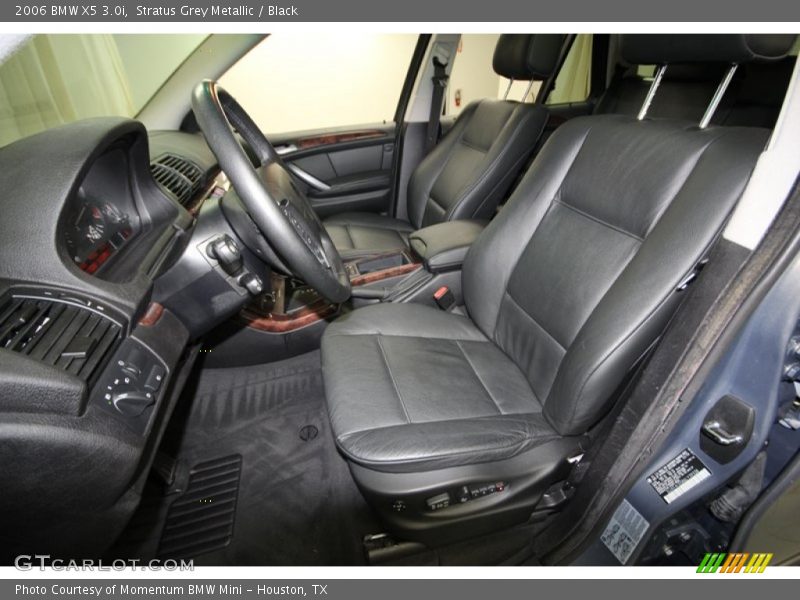 Front Seat of 2006 X5 3.0i