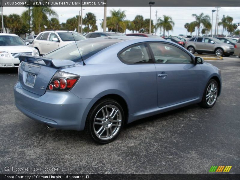 Wave Line Blue Pearl / Dark Charcoal Gray 2008 Scion tC