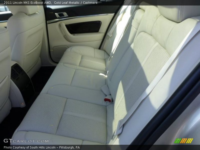 Rear Seat of 2011 MKS EcoBoost AWD