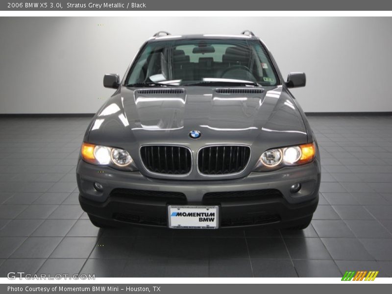 Stratus Grey Metallic / Black 2006 BMW X5 3.0i