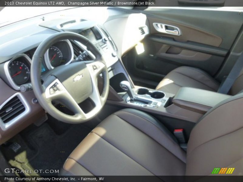 Brownstone/Jet Black Interior - 2013 Equinox LTZ AWD 