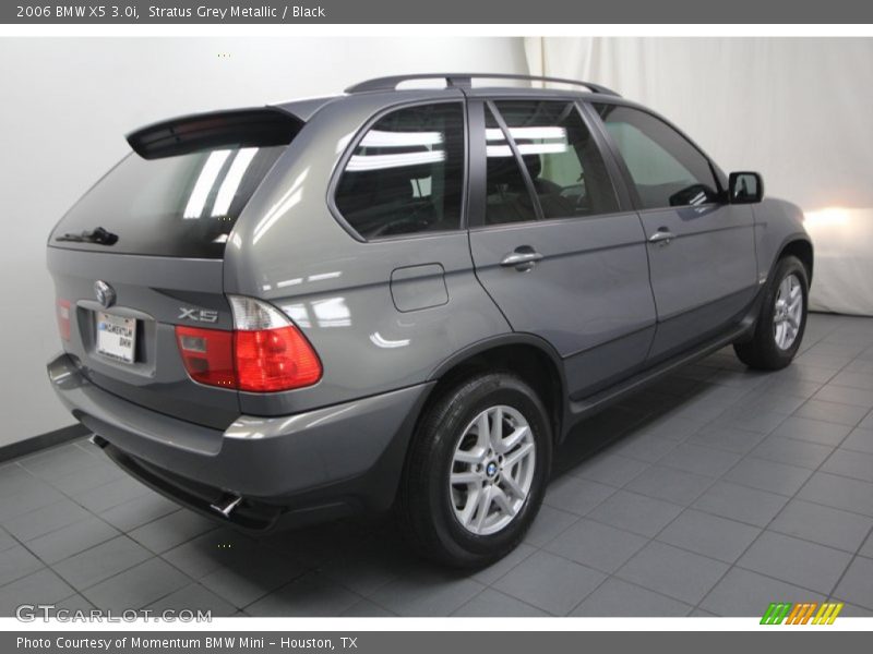 Stratus Grey Metallic / Black 2006 BMW X5 3.0i