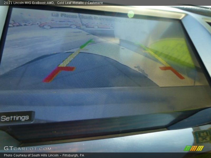 Gold Leaf Metallic / Cashmere 2011 Lincoln MKS EcoBoost AWD