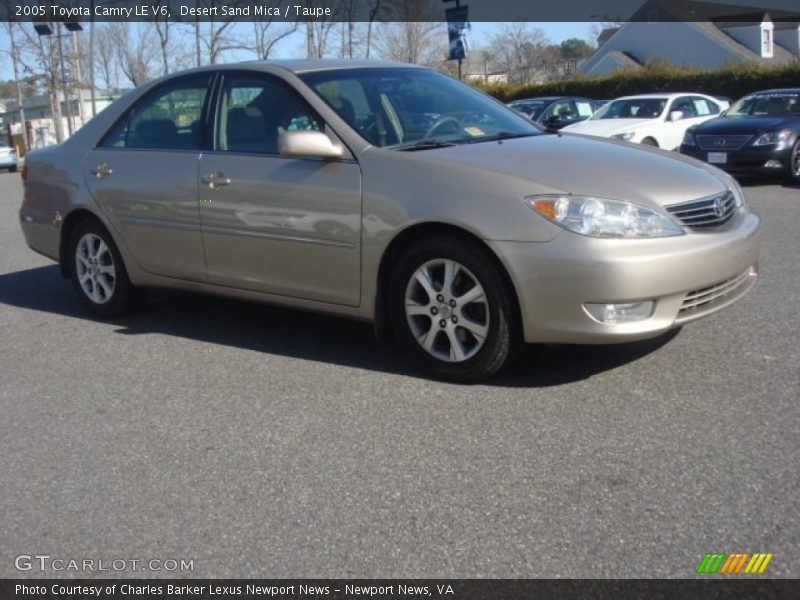 Desert Sand Mica / Taupe 2005 Toyota Camry LE V6