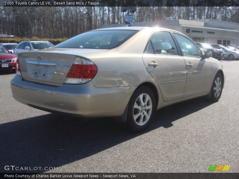 Desert Sand Mica / Taupe 2005 Toyota Camry LE V6
