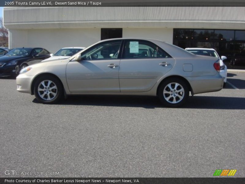 Desert Sand Mica / Taupe 2005 Toyota Camry LE V6