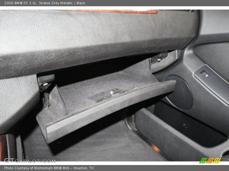 Stratus Grey Metallic / Black 2006 BMW X5 3.0i
