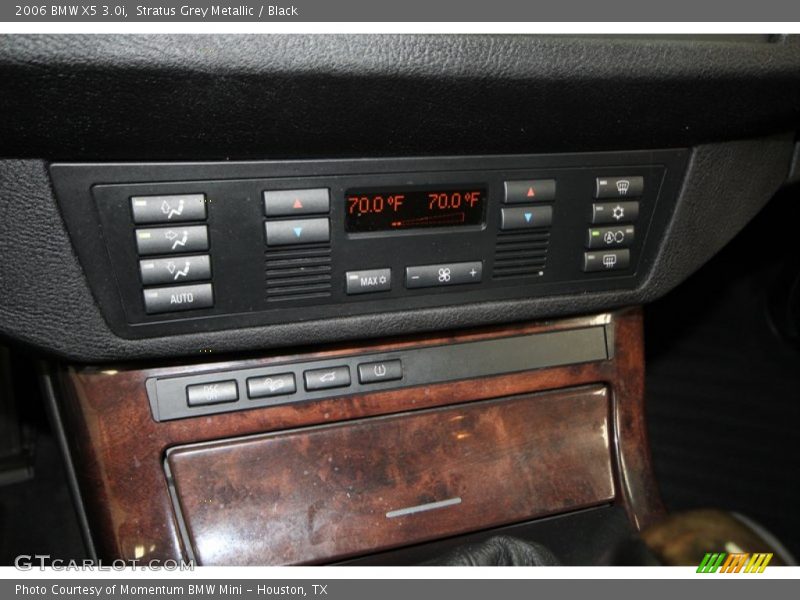 Controls of 2006 X5 3.0i