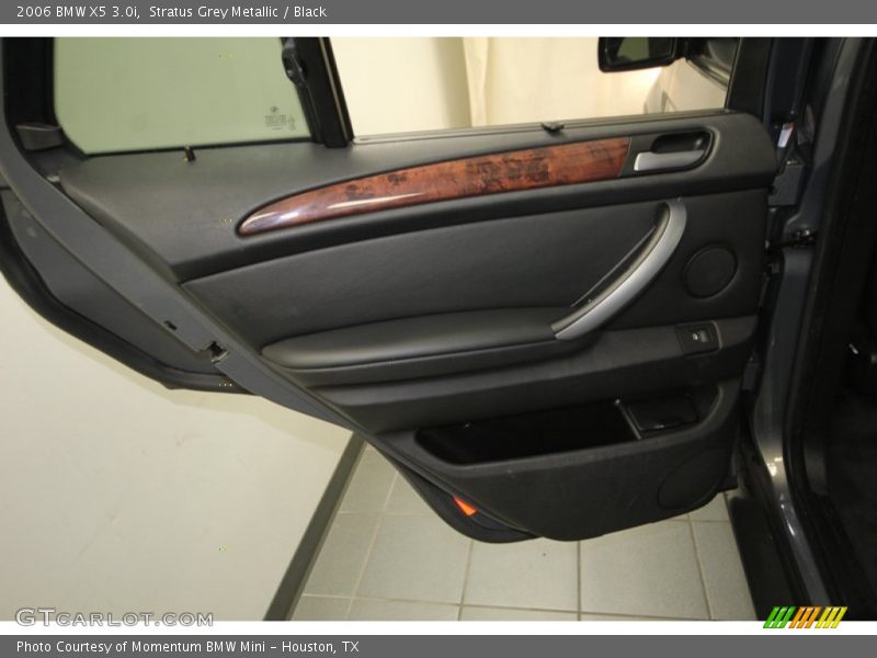 Stratus Grey Metallic / Black 2006 BMW X5 3.0i