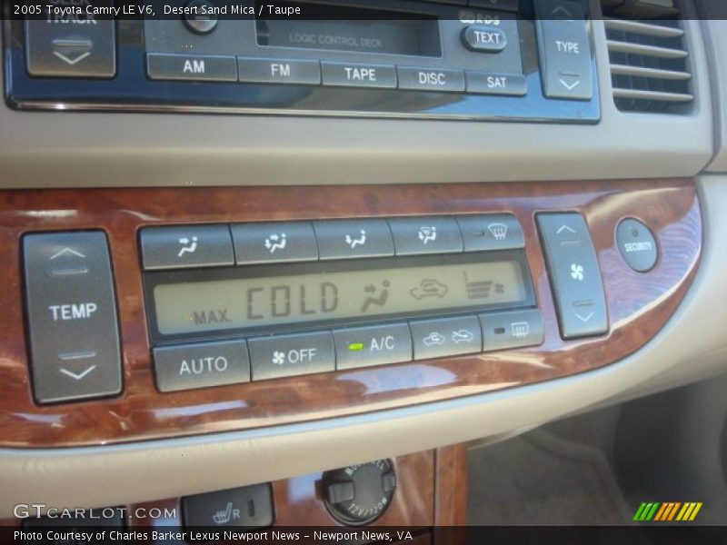 Desert Sand Mica / Taupe 2005 Toyota Camry LE V6