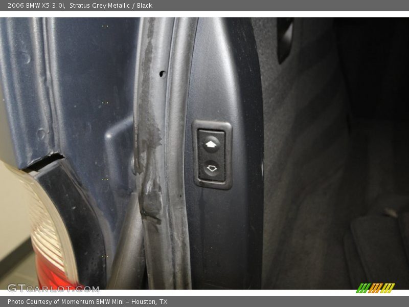 Stratus Grey Metallic / Black 2006 BMW X5 3.0i