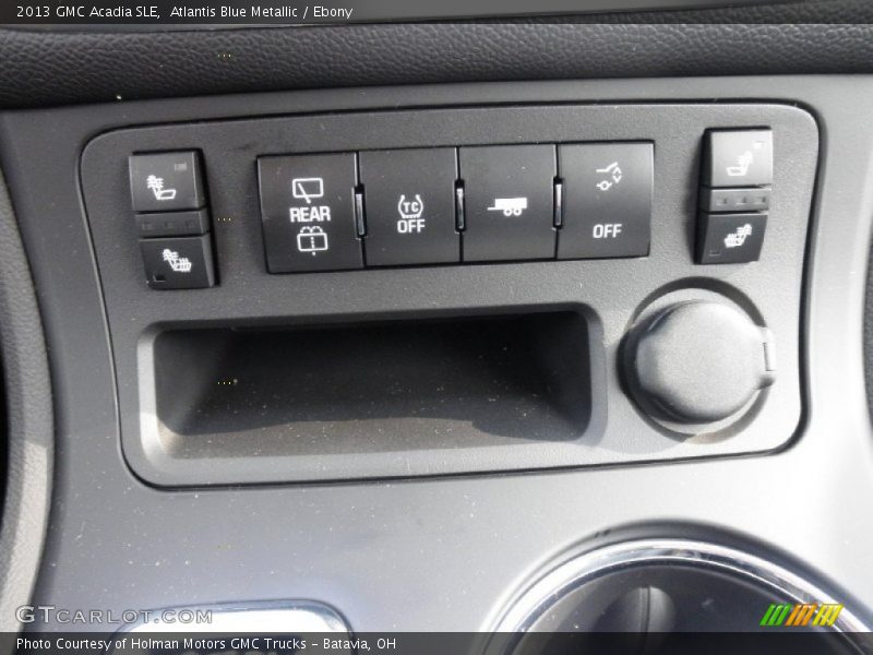 Atlantis Blue Metallic / Ebony 2013 GMC Acadia SLE