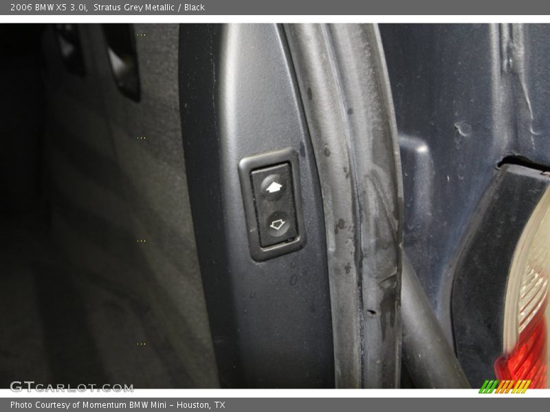 Stratus Grey Metallic / Black 2006 BMW X5 3.0i