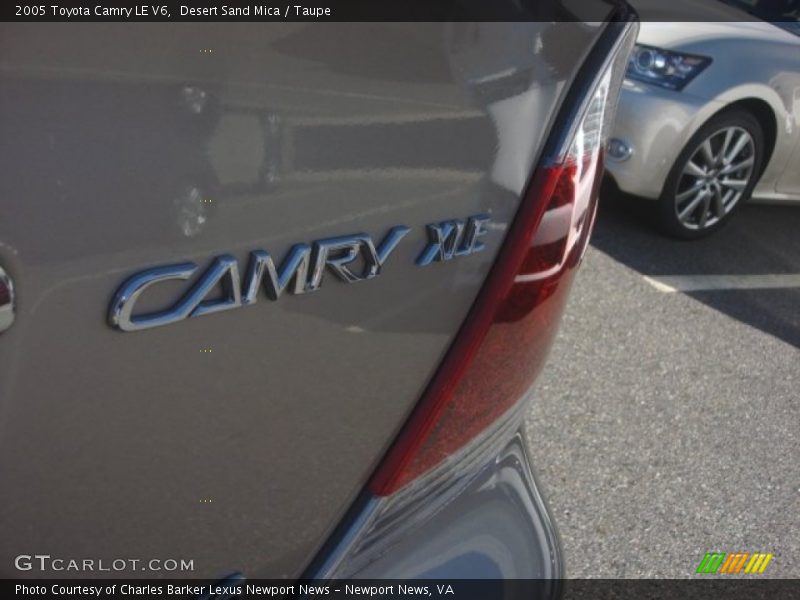 Desert Sand Mica / Taupe 2005 Toyota Camry LE V6