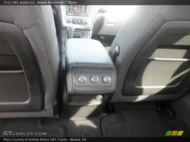 Atlantis Blue Metallic / Ebony 2013 GMC Acadia SLE
