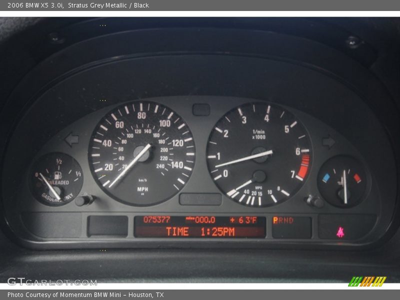  2006 X5 3.0i 3.0i Gauges