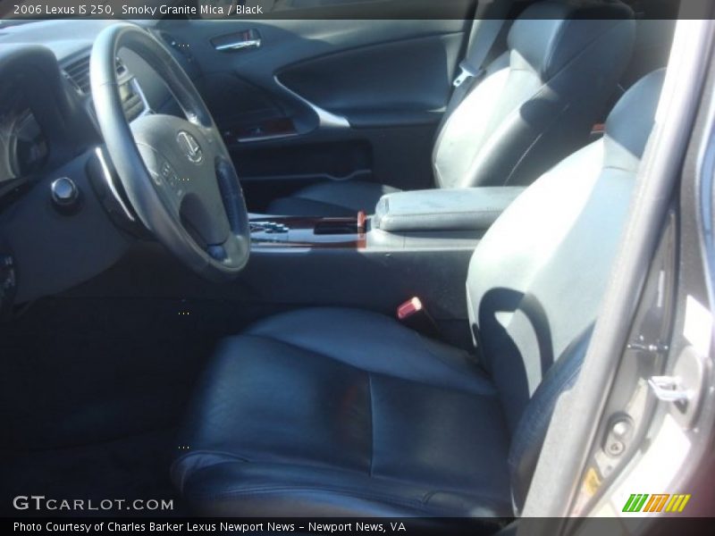 Smoky Granite Mica / Black 2006 Lexus IS 250