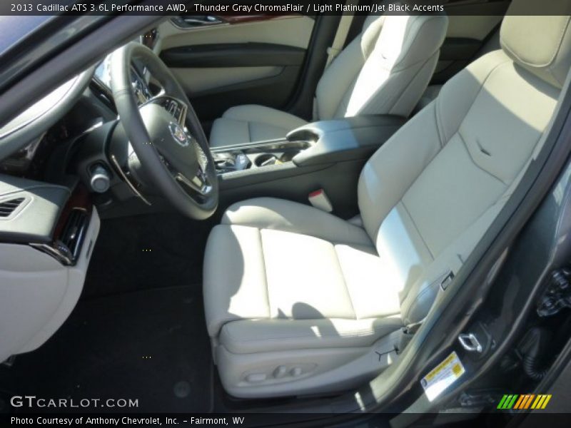 Front Seat of 2013 ATS 3.6L Performance AWD
