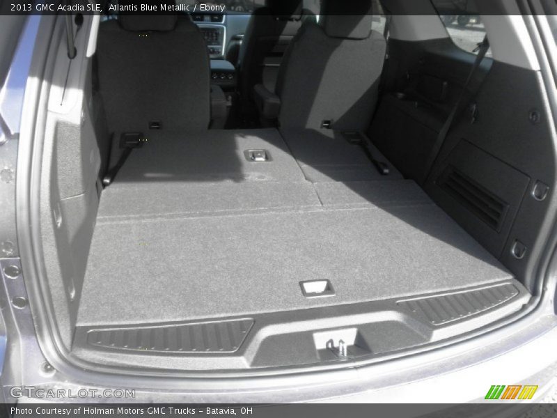 Atlantis Blue Metallic / Ebony 2013 GMC Acadia SLE