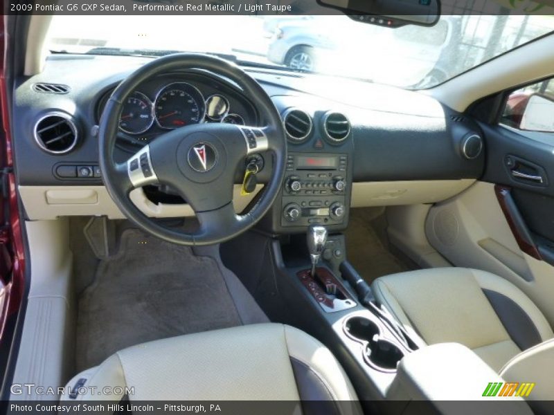 Light Taupe Interior - 2009 G6 GXP Sedan 