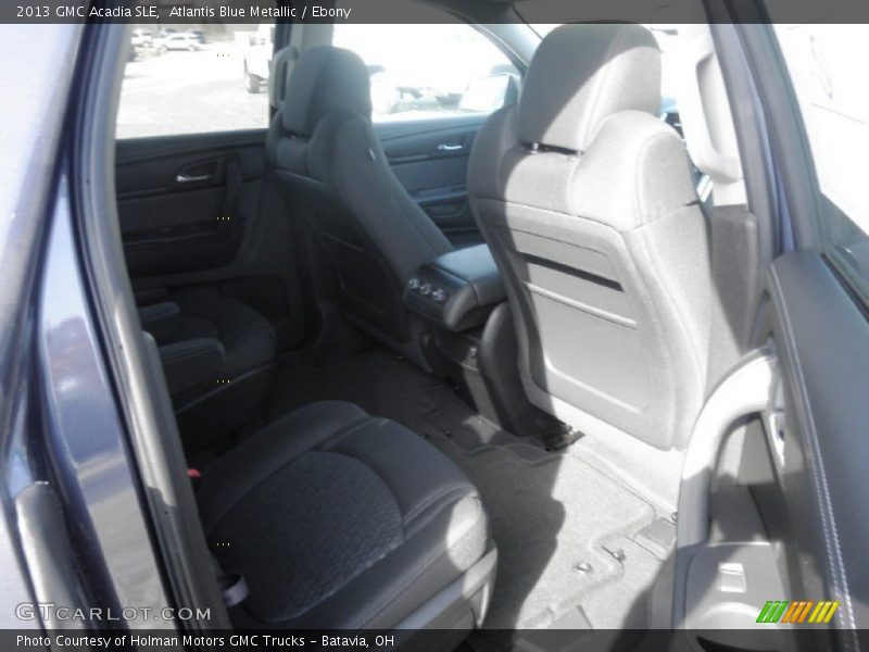 Atlantis Blue Metallic / Ebony 2013 GMC Acadia SLE